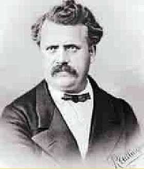 H�NDVERKER: Louis Vuitton dro til Paris som ung gutt og l�rte seg � lage fine kofferter. Han bygde og pakket bagasje for de rike og adelige i Paris p� 1800-tallet.