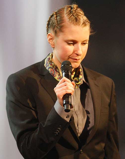 ANGREP EGEN PRIS: Susanne Sundf�r sier musikk og kj�nn p� ingen m�te h�rer sammen.