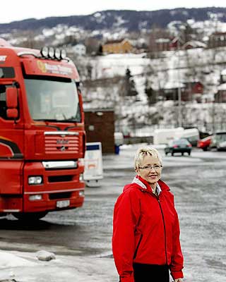 HAR F�TT BREV: Transportarbeiderforbundet har sendt et brev til samferdselsminister Liv Signe Navarsete (Sp) hvor de utrykker sympati med sj�f�renes aksjon