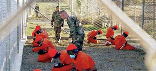 NETTSIDE STENGT: Interne manualer fra blant annet Guantanamo er blant den lekkede informasjonen som ligger p� Wikileaks. N� er nettsiden stengt av en amerikansk domsstol.