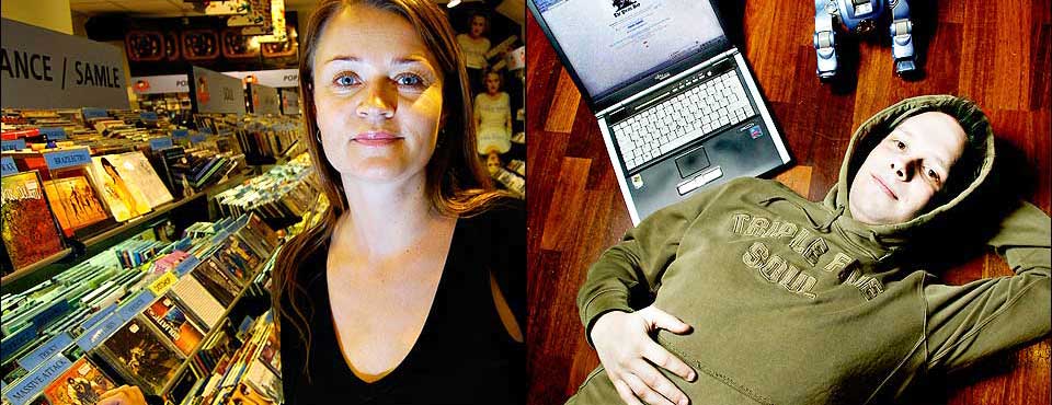 BRANSJEN OG NEDLASTERNE: - Etter snart 10 �r med �filproblematikk� har vi ikke kommet n�rmere en l�sning som kan tilfredsstille artister, produsenter og forbrukere. P� den ene siden hersker troen p� et rettighets- og distribusjonssystem som ikke er tilasset en ny teknologisk hverdag. P� den andre siden hersker en utopisk tro p� fordelen av grensel�s teknologi, skriver musikeren Bo Vibe.