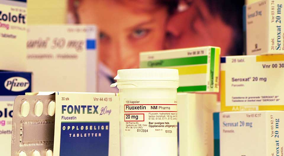TOPP_SELGERE: Antidepressiva ligger p� salgstoppen p� legemiddelstatistikken i Norge.