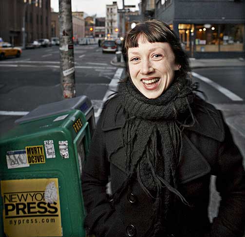 I NEW YORK: Hanne Hukkelberg innledet en USA-turn� p� et �yafestival-arrangement i New York, f�r hun fortsetter til blant annet South By Southwest-festivalen i Texas.