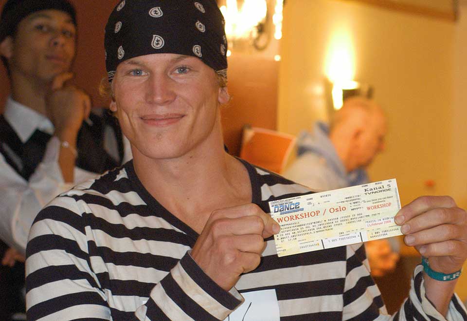 FORSVARER NORGES �RE: Yngvar Martin �B-Boy Mali� Halvorsen (23) er en av de norske deltakerne i denne skandinaviske runden av �So You Think You Can Dance�.
