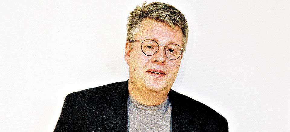 SLUTT: Stieg Larsson d�de rett f�r han fikk ferdig sitt fjerde krimmanus.