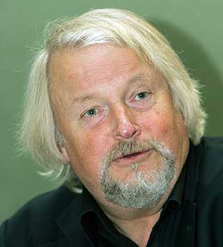 - UBEHAGELIG: Generalsekret�r Per Edgar Kokkvold i Norsk Presseforbund er oppgitt over stadig � bli hetset i muslimske demonstrasjoner.