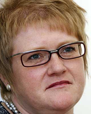 SKREMT: Venstres nestleder Trine Schei Grande tok opp OL-situasjonen i Stortingets sp�rretime i g�r.