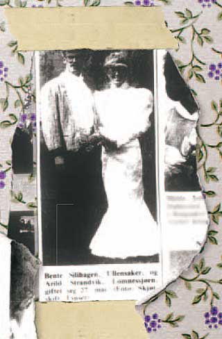 BLE SKILT ETTER 14 �R: Arild og Bente Silhagen.
