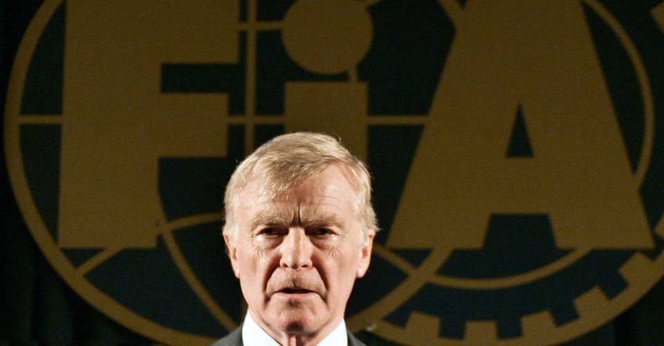 I TR�BBEL: Max Mosley kan risikere � miste jobben etter avsl�ringen av nazisex-videoen.