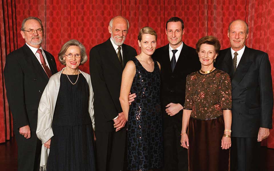 STEFAR: Berntsen har deltatt i flere sammenhenger sammen med kongefamilien, men i det siste har han vært syk.