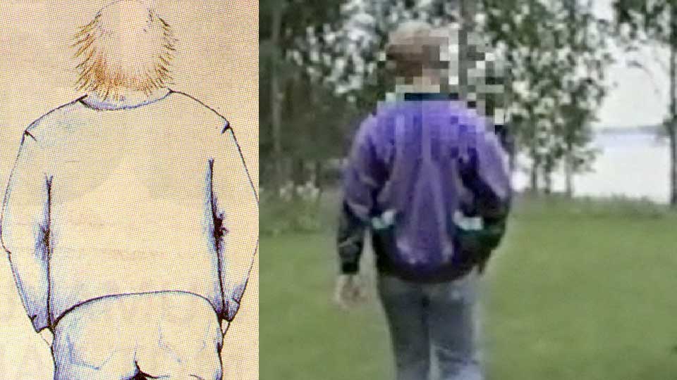 HAR LIKHETSTREKK: Til venstre en fantomtegning av Pernilla Hellgrens (31) drapsmann. Til h�yre er mannen som er siktet for bortf�ringen av ti �r gamle Engla. Politiet har tidligere mottatt tips som knytter ham til drapet p� Pernilla.