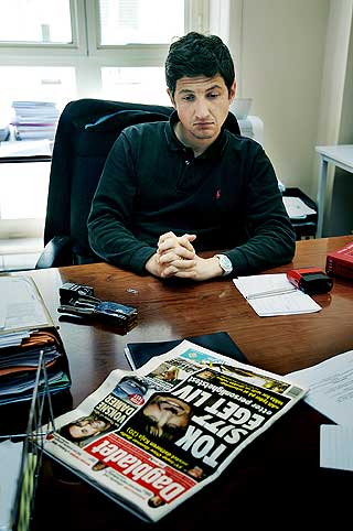SPESIELL SAK: Statsadvokat Olivier Caracotch
er grundig orientert om Kajas dødsfall.
- Denne saken er svært spesiell. Jeg
har aldri vært borti et liknende tilfelle, sier
han. Scientologisporet er for ham det mest
opplagte, men det er ikke det eneste de
undersøker.