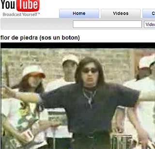 �SOS UN BOTON�: Pablo Lescanos storebror Daniel fronter Flor de piedra, som fikk sjangerens aller f�rste hit.