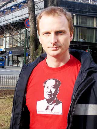 EKSKLUDERES: Henrik Orm�sen i Tjen Folket.