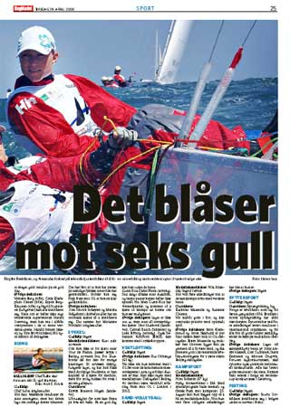 TROR P� SEKS GULL: OL i Beijing kan bli riktig s� moro, skriver Dagbladets Tormod Brenna i dagens papirutgave.