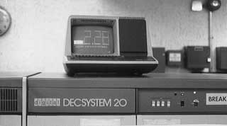 DECSYSTEM-20: Netthistoriens første spam var reklame for dette datasystemet fra Digital. Foto: COLUMBIA.EDU