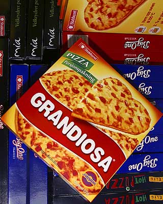 GRANDIOSAEN I FARESONEN: Men Stabburet leverer ogs� pizza i mindre formater.