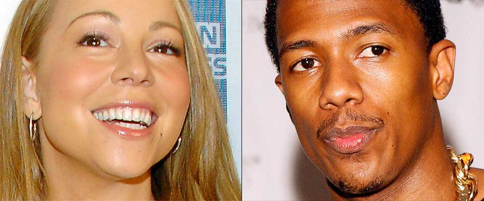 NYGIFT: Popdivaen Mariah Carey og den 11 �r yngre skuespilleren Nick Cannon.