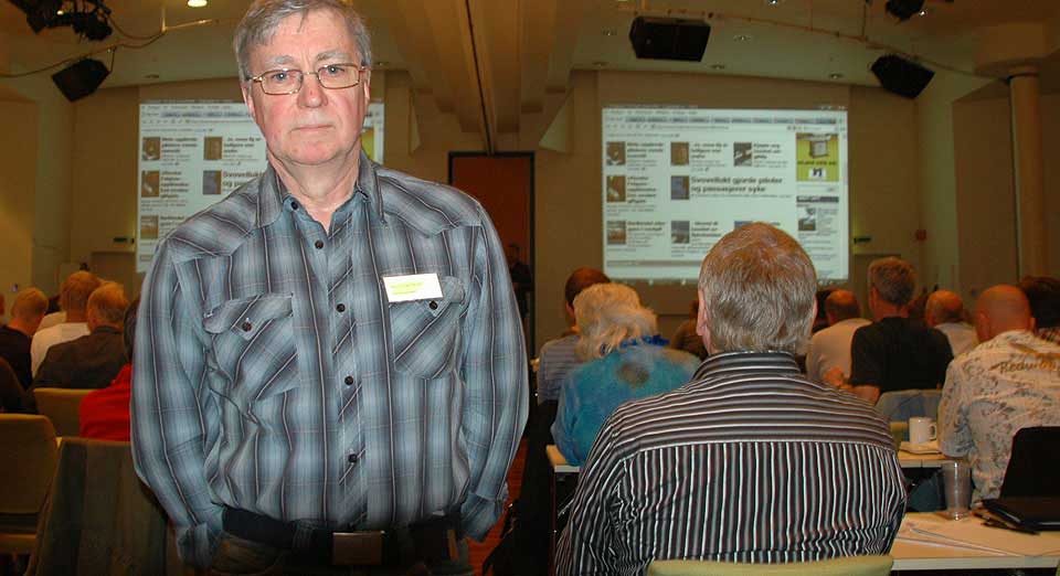 SKADD: Harry Stiegler Brevik jobbet ved turbinene p� Statfjord A i Nordsj�en. I 1987 ble han alvorlig syk.