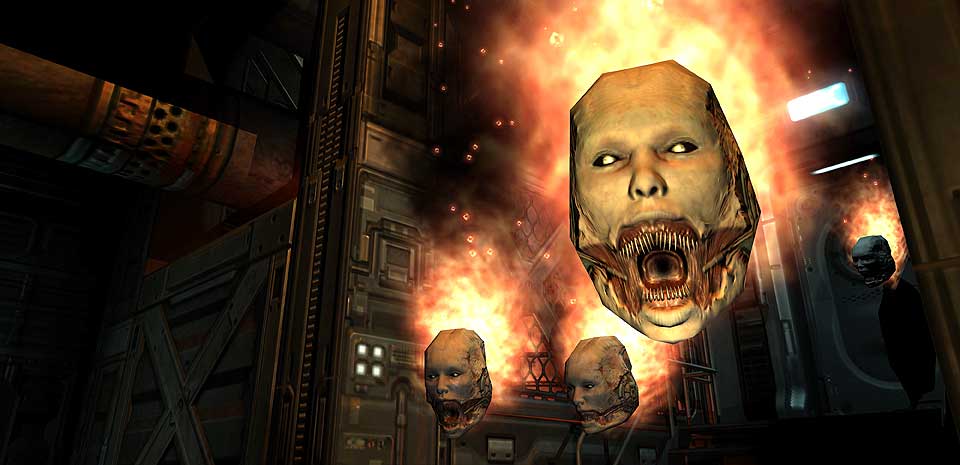 GJENSYN MED �DOOM�: Disse rakkerne dukket opp i �Doom 3�. F�r vi et gjensyn med dem i det nyannonserte �Doom 4�?