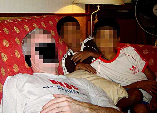 FUNNET P� DENNE MANNENS HARDDISK: Kripos fant bildene av mannen p� denne norske mannens PC.