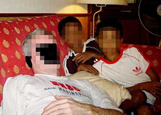 NORSK PEDOFIL: Politiet i Norge fant bilder av Wayne Nelson Corliss p� denne pedofile mannens PC.