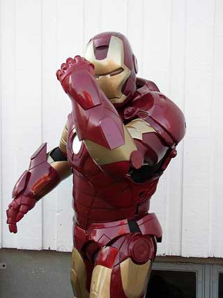 Iron Man-drakt laget av norsk fan