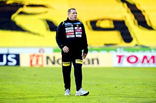GIR GUNDERSEN LITE SPILLETID: LSK-trener Tom Nordlie.
