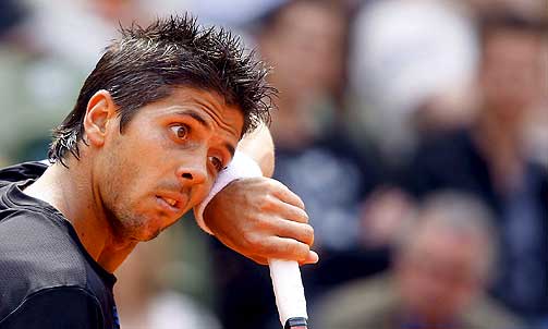 KLARTE IKKE OVERRASKE:Fernando Verdasco klarte aldri snu kampen mot Roger Federer til sin fordel.