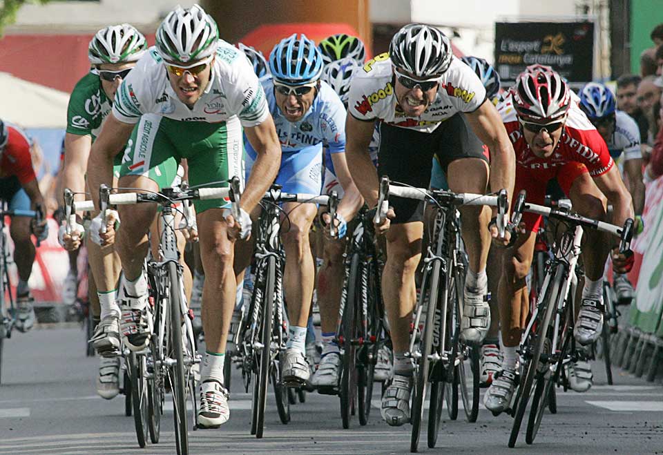 I FORM: Thor Hushovd har imponert i begynnelsen av Volta a Catalunya i Spania, og spurtet inn til seier ogs� p� den f�rste ordin�re etappen i dag.