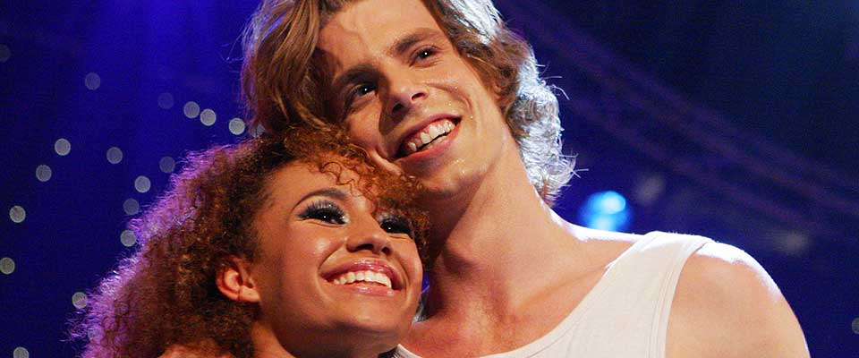 DANSEPAR: Mona og Daniel skal danse sammen for tredje gang i finalen neste torsdag.