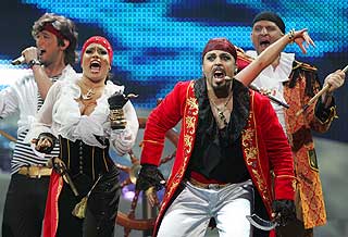 PIRATER: Latviske Pirates of the sea.