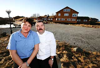 LIVSVERK: Anna og Jon Aga har gjort Vega Havhotell til et livsverk.