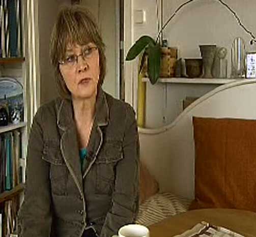 FANT TESTAMENTET: Stieg Larssons kj�reste, Eva Gabrielsson.
