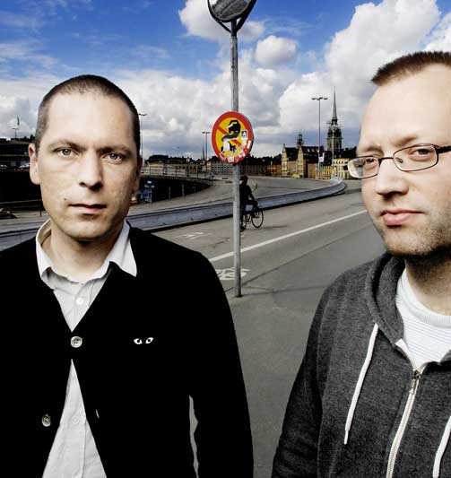 NETT START: Pelle Forshed og Stefan Thungren starta i 2003 nettegneserien �Disco Sucks�, en �musikn�rdig� stripeserie om klubbmilj�et i Stockholm.