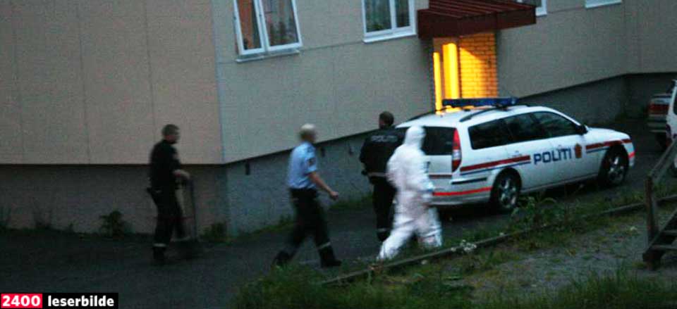 ALARMEN GIKK: Det ble sl�tt full voldtektsalarm etter at den 16-�rige jenta hadde v�rt til unders�kelse ved voldtektsmottaket p� �lesund sjukehus. Her utenfor den kommunale blokka der overgrepet skal ha skjedd.
