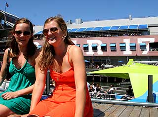 UTELIV: Pier 17 er stedet for uteliv og shopping.