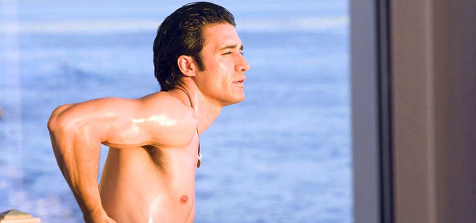 NAKEN NABO: Gilles Marini i en sv�rt representativ scene fra Sex and the City-filmen