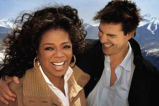 MEKTIGST: Oprah Winfrey er verdens mektigste kjendis for andre �r p� rad. Tom Cruise m� n�ye seg med 31. plass.
