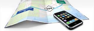PROGRAMVARE-BONANZA: iPhone 2.o-programvaren, som lanseres i juli, vil medf�re et ras av nye programmer til iPhone. Foto: APPLE