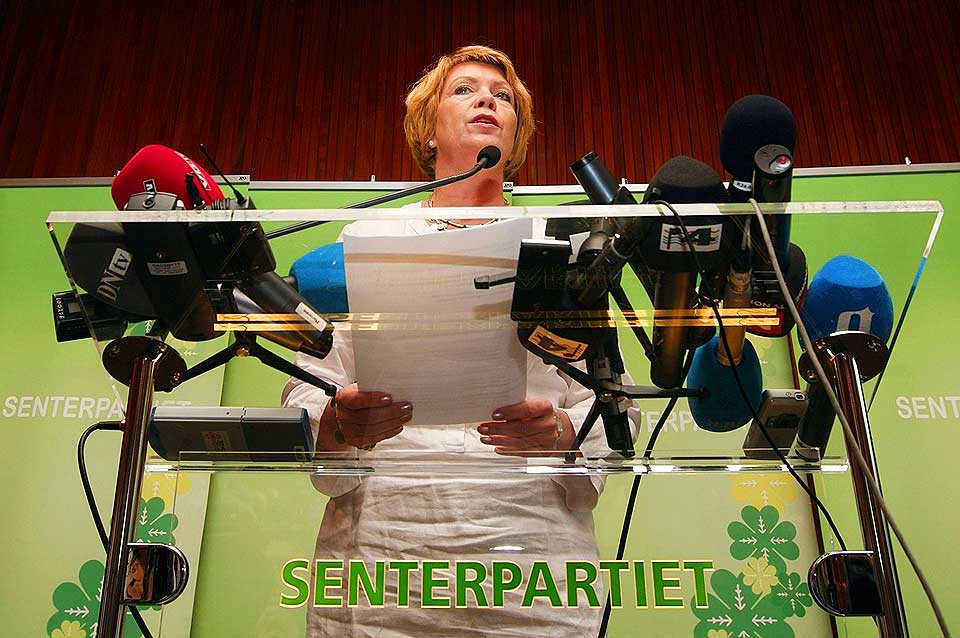 GIKK AV: �slaug Haga gikk av som Olje- og energiminister og partileder for Senterpartiet 19. juni 2006.
