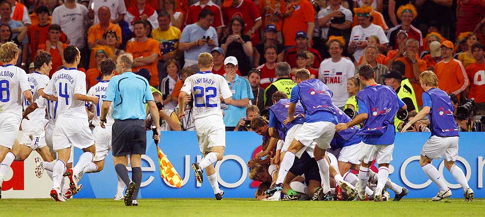 FANTASTISKE RUSSLAND: Dette herlige laget kan sl� hvem som helst, skriver Esten O. S�ther.