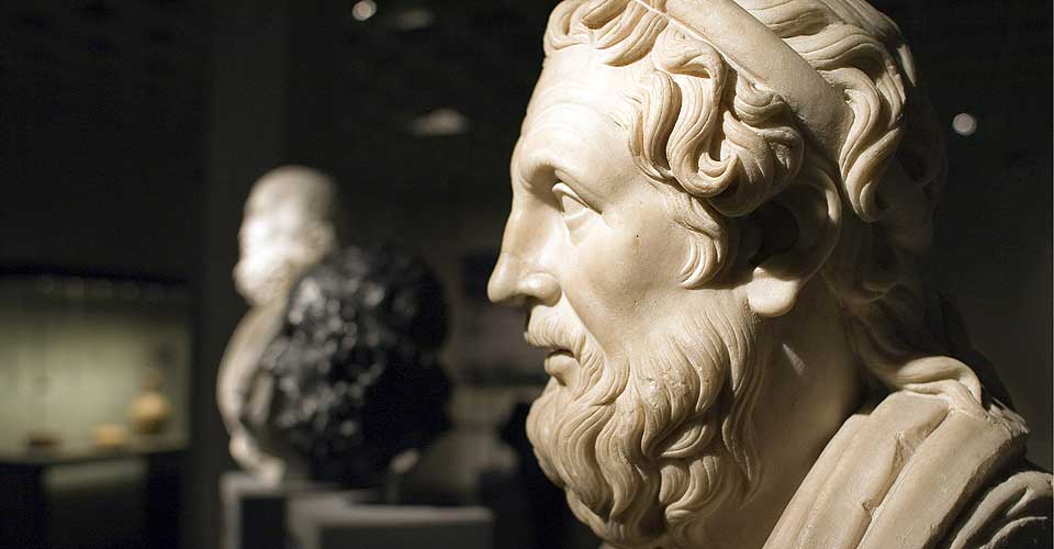 HOMER: Dikteren antas � ha nedtegnet Illiaden og Odysseen, de to f�rste, kjente verkene i vestlig litteraturhistorie.
