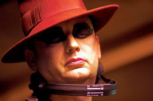 NEKTES VISUM: Tidligere Culture Club-vokalist Boy George har en rettssak p� trappene, og f�r f�lgelig ikke visum til USA. Dermed g�r 30 planlagte konserter i vasken.