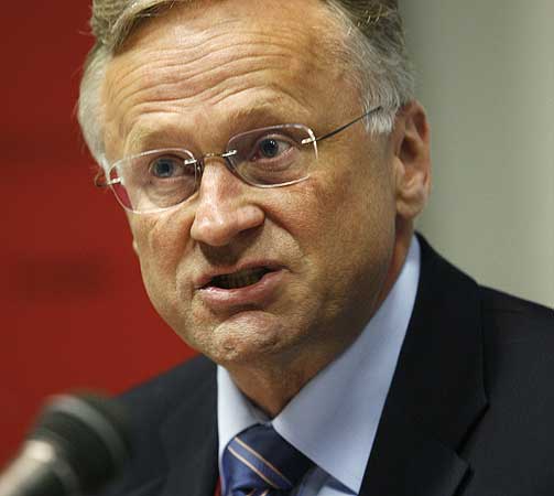 SATTE OPP RENTA: Sentralbanksjef Svein Gjedrem.