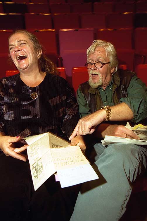 MIMRER: Sammen med Anne Marit Jacobsen i 1997.