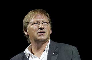FRYKTELIG TRIST: Sjef ved Det Norske Teater Vidar Sandem.