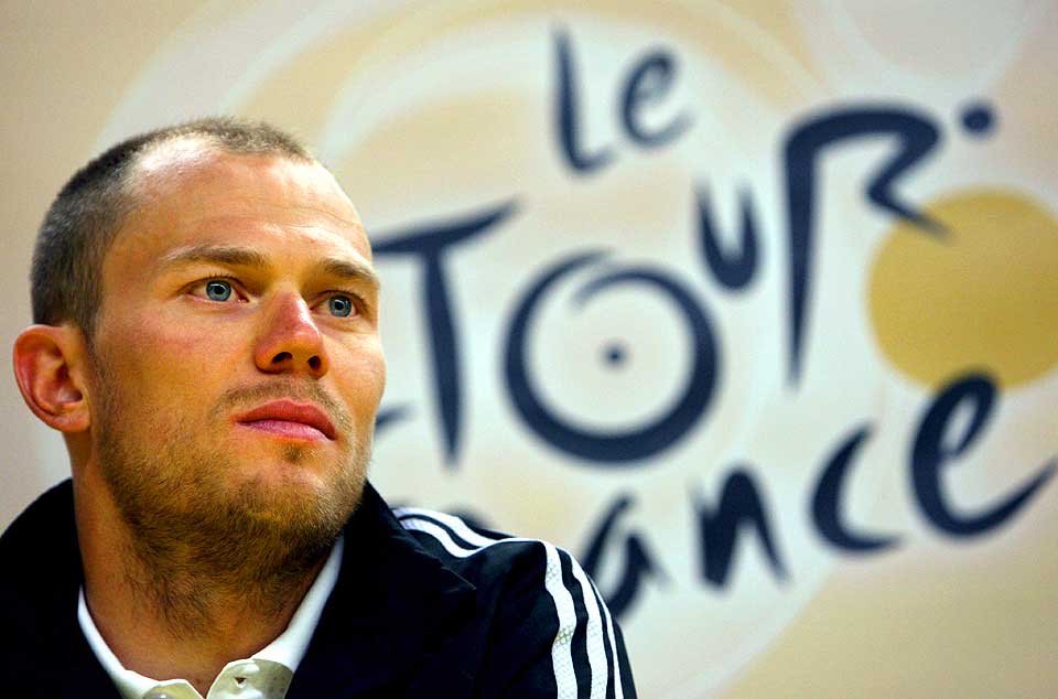 P� PENCILLINKUR: Thor Hushovds luftveisproblemer har blusset opp igjen like f�r Tour-start i Bretagne.