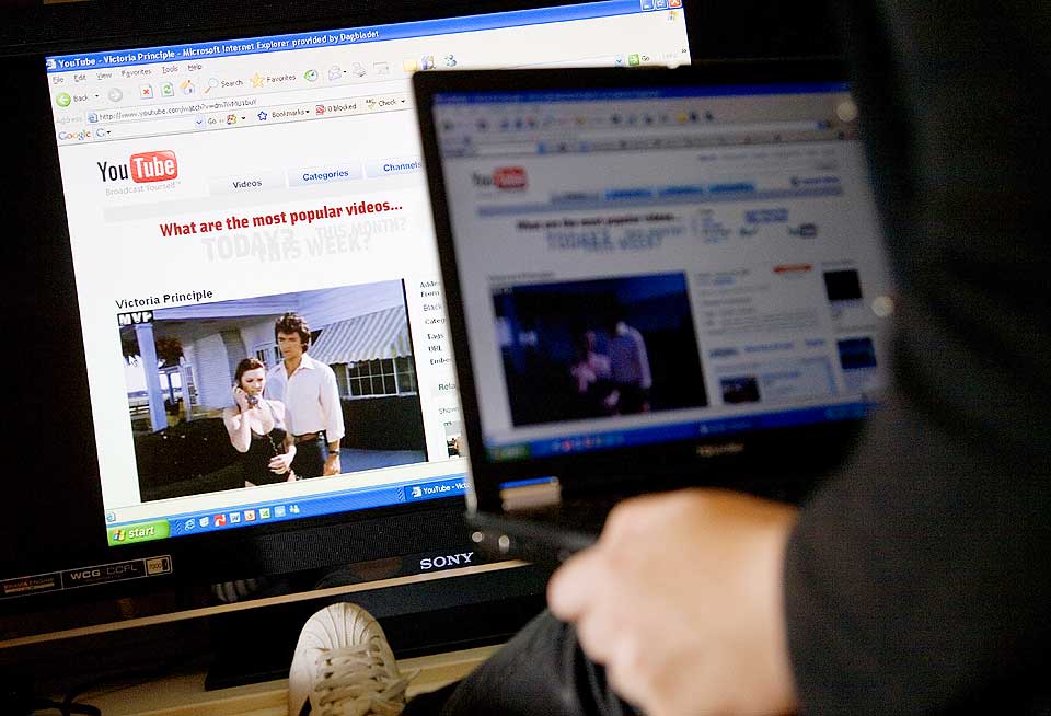 -BRUKERNE RAMMES IKKE: Viacom hevder informasjonen utelukkende vil brukes for � bevise saken deres mot Google.