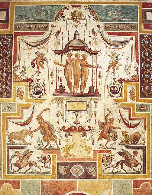 ITALIA: Byene Mantua og Sabbioneta, i Po-dalen nord i Italia, representerer byplanlegging i renessansen, hver p� sin m�te. Sabbioneta ble dannet i andre del av 1500-tallet, under ledelse av Vespasiano Gonzaga Colonna. Den har en rutenettplan, med kun rette vinkler og gater.